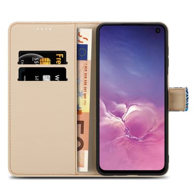 Samsung Galaxy S10e Plånboksfodral Skal (Blå)