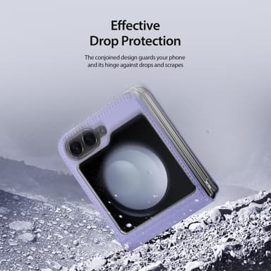 DUX DUCIS Samsung Z Flip6 Bril-Series Fold Skal - Lila