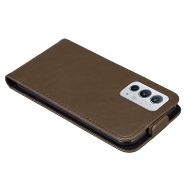 OnePlus 9RT 5G Flipfodral Skal (Brun)