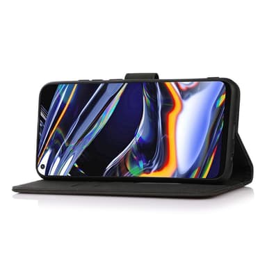 SKALO Motorola Edge 50 Fusion KHAZNEH Plånboksfodral i PU-Läder - Svart