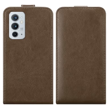 OnePlus 9RT 5G Flipfodral Skal (Brun)