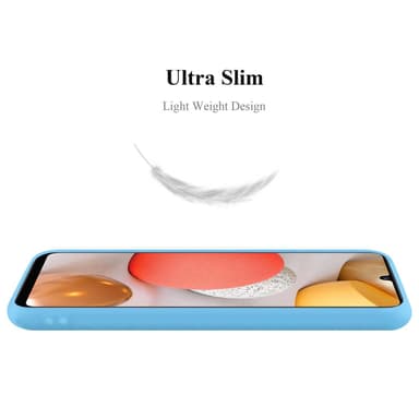 Skal Samsung Galaxy A42 4G Fodral Case (Blå)