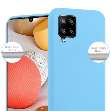 Skal Samsung Galaxy A42 4G Fodral Case (Blå)