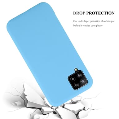 Skal Samsung Galaxy A42 4G Fodral Case (Blå)