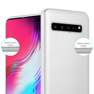 Skal Samsung Galaxy S10 5G Fodral Case (Silver)