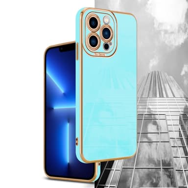 iPhone 13 PRO Skal Fodral Case (Turkos)