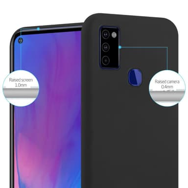 Skal Samsung Galaxy M51 US Version Fodral Case (Svart)