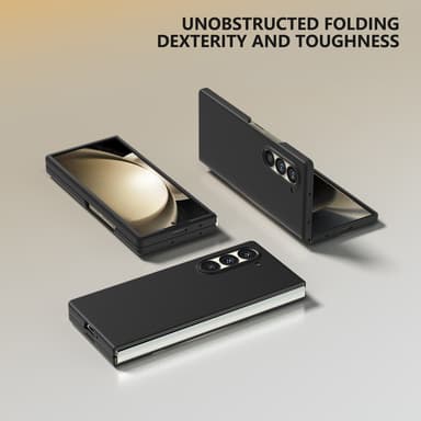 SKALO Samsung Z Fold6 Ultratunn Skin-touch Fold Skal - Svart