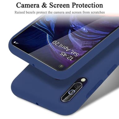 Samsung Galaxy A60 / M40 Skal Fodral Case (Blå)
