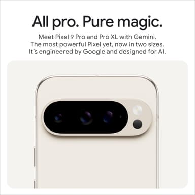 Google Pixel 9 Pro 5G smartphone 16/256GB (hasselnöt)