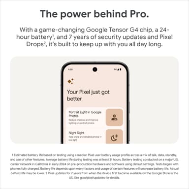 Google Pixel 9 Pro XL 5G smartphone 16/128GB (obsidian)