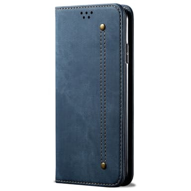SKALO Xiaomi 14 Ultra 5G Jeans Plånboksfodral - Blå