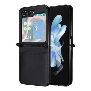 SKALO Samsung Z Flip6 Ultratunn Skin-touch Fold Skal - Svart