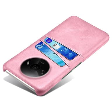 SKALO Xiaomi Redmi A3 PU Läder Skal med Korthållare/Plånbok - Roséguld