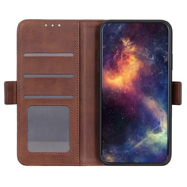 SKALO OnePlus Nord CE4 Lite 5G Premium Cut Plånboksfodral - Brun