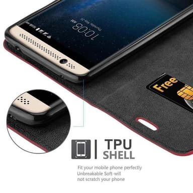 ZTE Axon 7 MINI Skal Fodral Case (Röd)