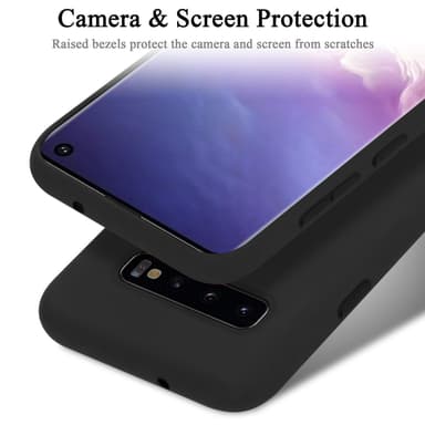 Samsung Galaxy S10 5G Skal Fodral Case (Svart)