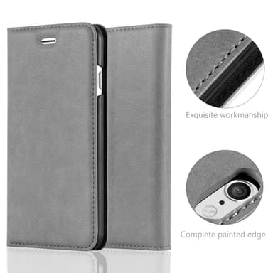 iPhone 6 / 6S Flipfodral Skal (Grå)