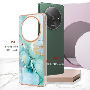 SKALO Xiaomi Redmi A3 Marmor TPU-skal - Motiv 4