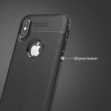 iPhone X / XS Skal Fodral Case (Svart)