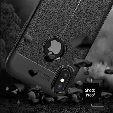 iPhone X / XS Skal Fodral Case (Svart)