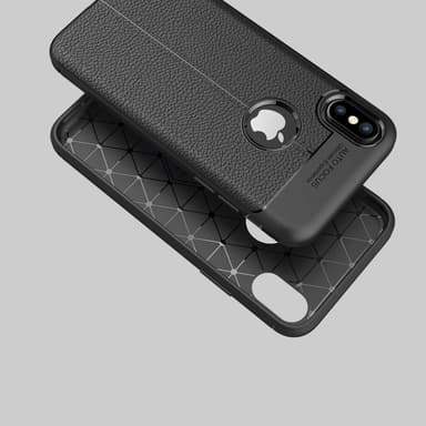 iPhone X / XS Skal Fodral Case (Svart)