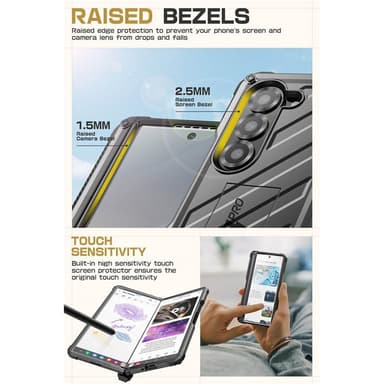 SUPCASE UB Pro skal Samsung Galaxy Z Fold 6 - Svart