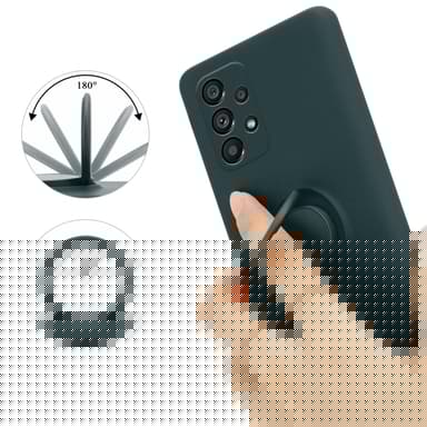 Skal Samsung Galaxy A73 5G Fodral Case (Grön)