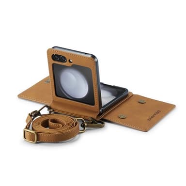 DG-Ming M2 skal Samsung Galaxy Z Flip 6 - Brun