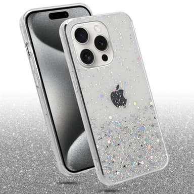 iPhone 15 PRO Skal Fodral Case (Genomskinlig)