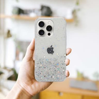 iPhone 15 PRO Skal Fodral Case (Genomskinlig)