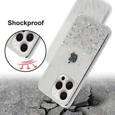 iPhone 15 PRO Skal Fodral Case (Genomskinlig)