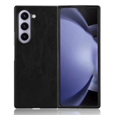 SKALO Samsung Z Fold6 PU-Läder Skal - Svart