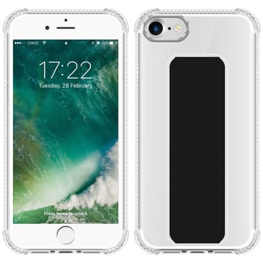 iPhone 7 / 7S / 8 / SE 2020 Skal Fodral Case (Svart)