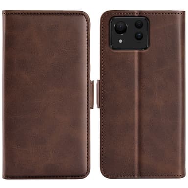 SKALO Asus Zenfone 11 Ultra 5G Premium Plånboksfodral - Brun