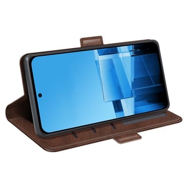 SKALO Asus Zenfone 11 Ultra 5G Premium Plånboksfodral - Brun