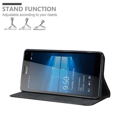 Nokia Lumia 950 XL Skal Fodral Case (Svart)