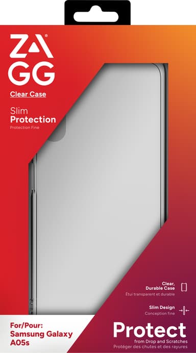Zagg Samsung Galaxy A05s genomskinligt fodral