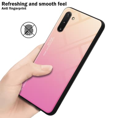 Samsung Galaxy NOTE 10 Skal Fodral Case (Svart)