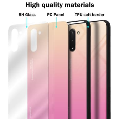 Samsung Galaxy NOTE 10 Skal Fodral Case (Svart)