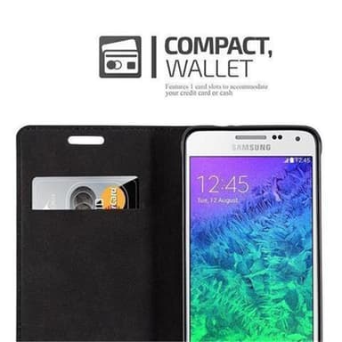 Samsung Galaxy ALPHA Skal Fodral Case (Brun)