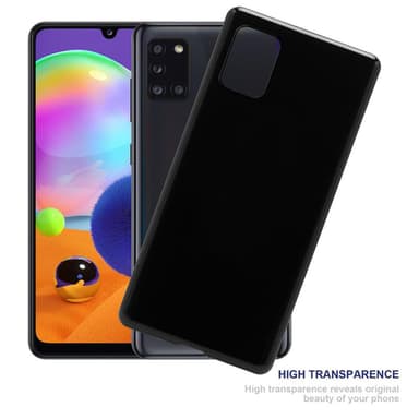 Samsung Galaxy A31 Skal Fodral Case (Svart)