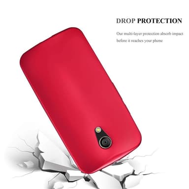Skal Motorola MOTO G2 Fodral Case (Röd)