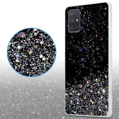 Samsung Galaxy A71 5G Skal Fodral Case (Svart)