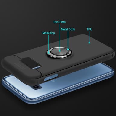 Samsung Galaxy S10e Skal Fodral Case (Svart)