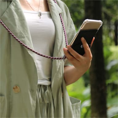 Skal Huawei P30 LITE Fodral Kedja (Röd)