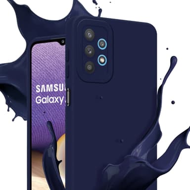 Skal Samsung Galaxy A32 5G Fodral Case (Blå)