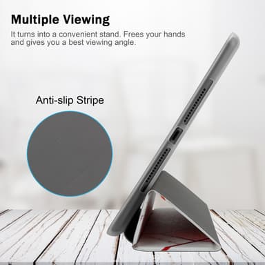 iPad MINI 6 (8.3 Tull) Plånboksfodral Skal (Vit)