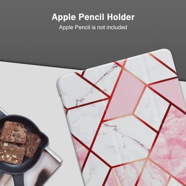 iPad MINI 6 (8.3 Tull) Plånboksfodral Skal (Vit)