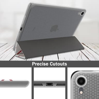 iPad MINI 6 (8.3 Tull) Plånboksfodral Skal (Vit)